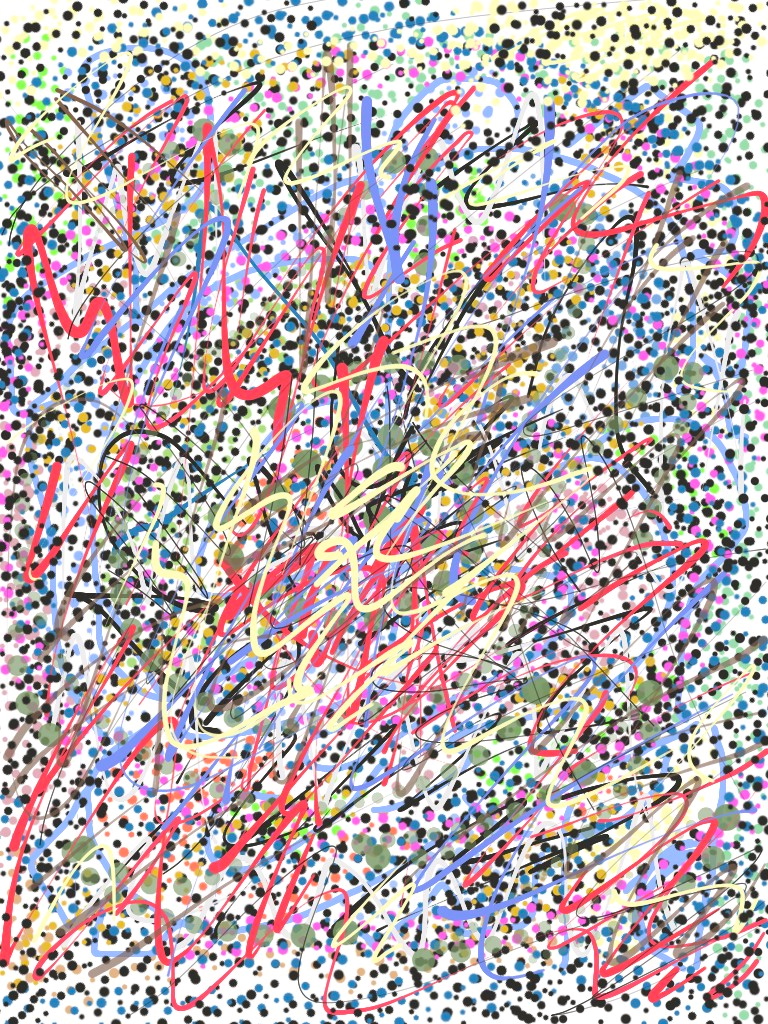 Jackson Pollock Style Digital