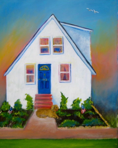 Jameson's Shore House-original painting