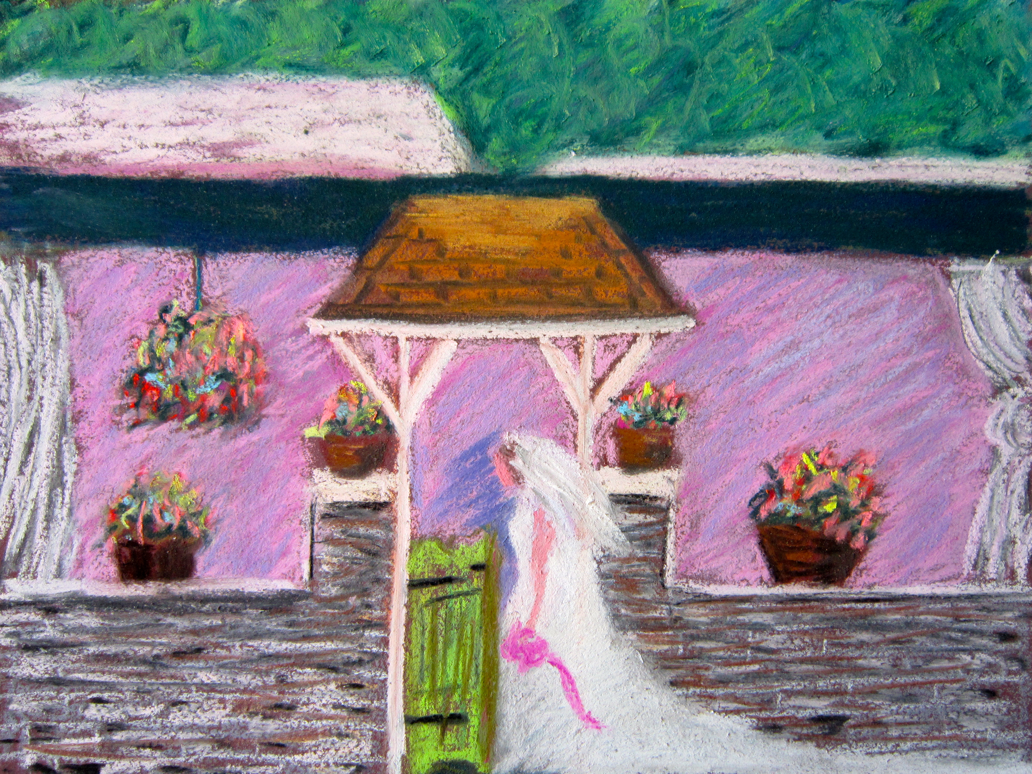 Bride at Valley Green