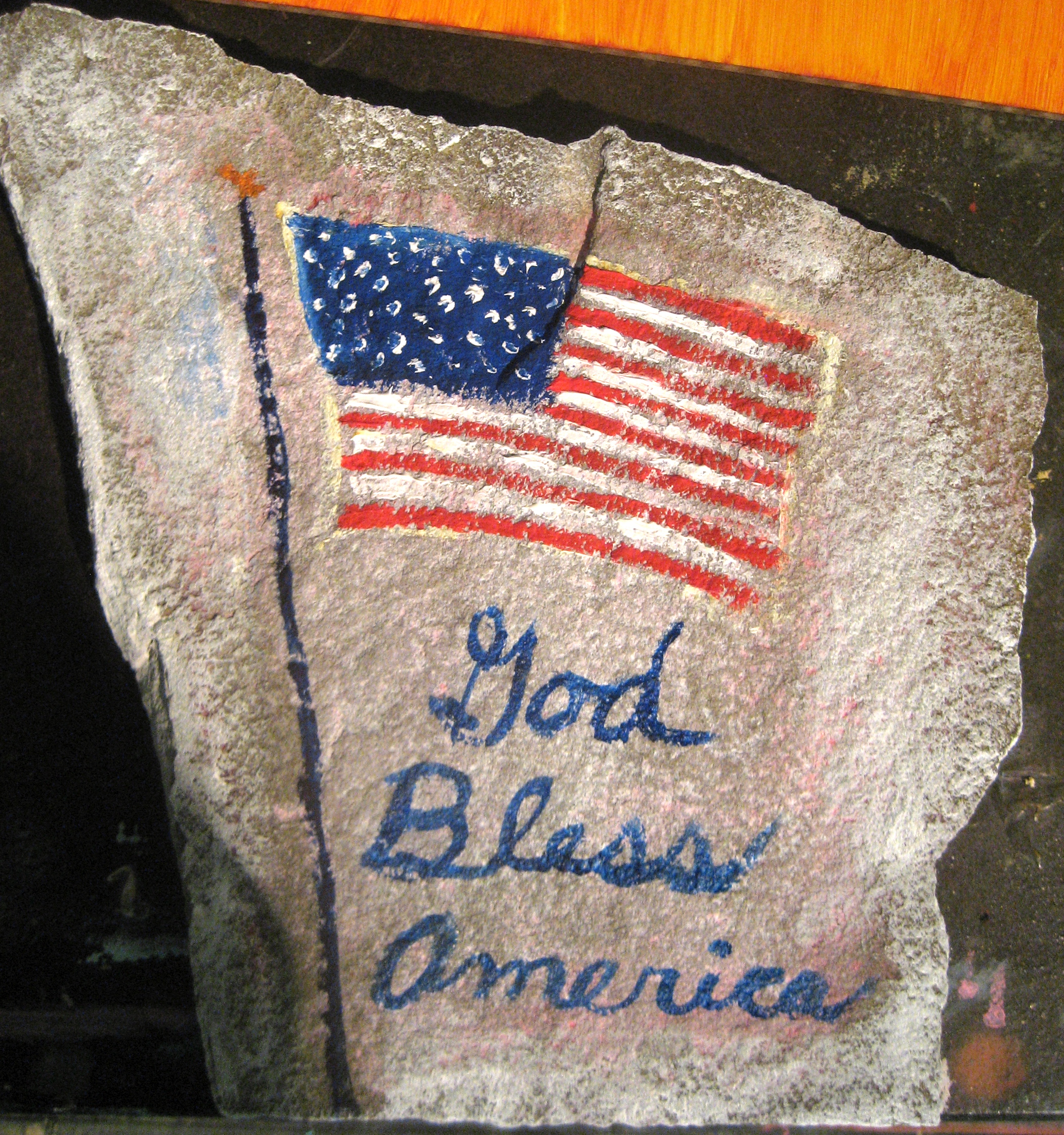 God Bless America-Garden Stone